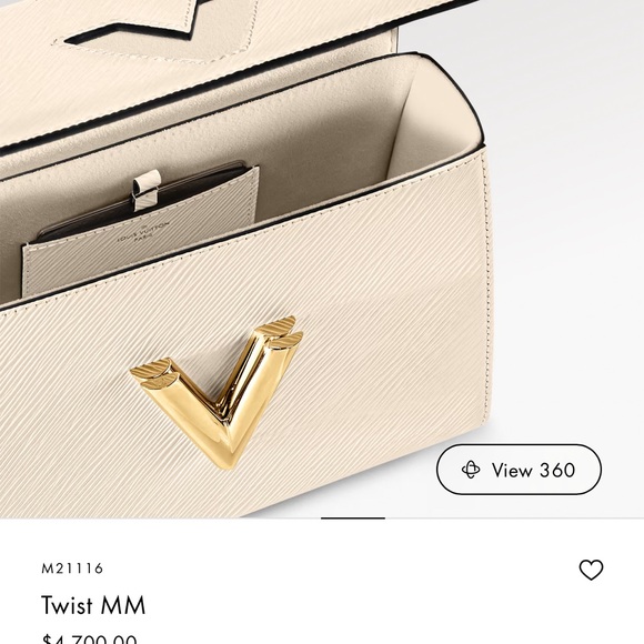 Louis Vuitton authentic twist purse - Picture 8 of 12